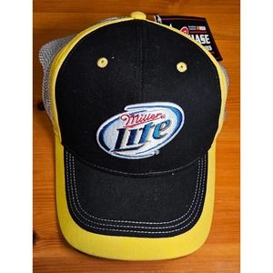 NWT 2009 Nascar Hat Sprint Cup Miller Lite #2 Kurt Busch